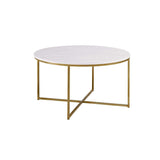 2-Piece Round Coffee Table Set
