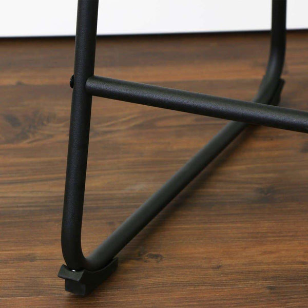 26" Industrial Faux Leather Counter Stools - Stylish Comfort with Durable Metal Legs, Set of 2