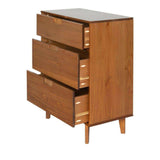 3 Drawer Mid Century Modern Dresser