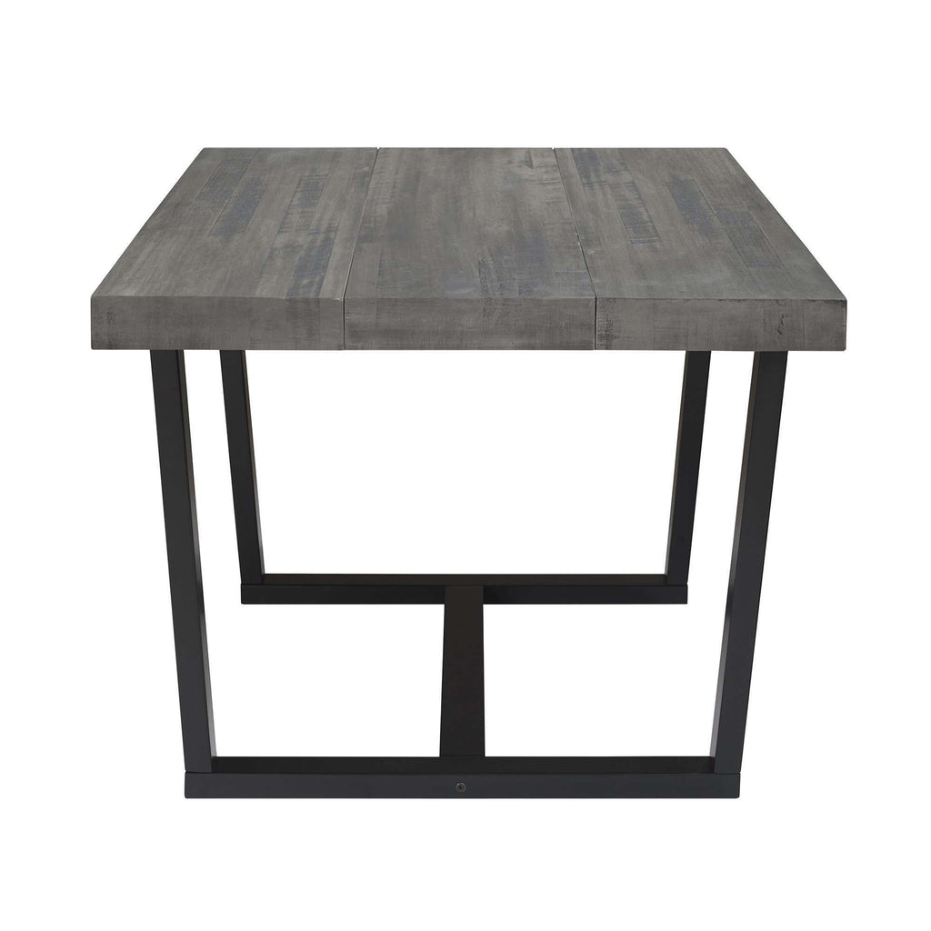 52" Distressed Solid Dining Table