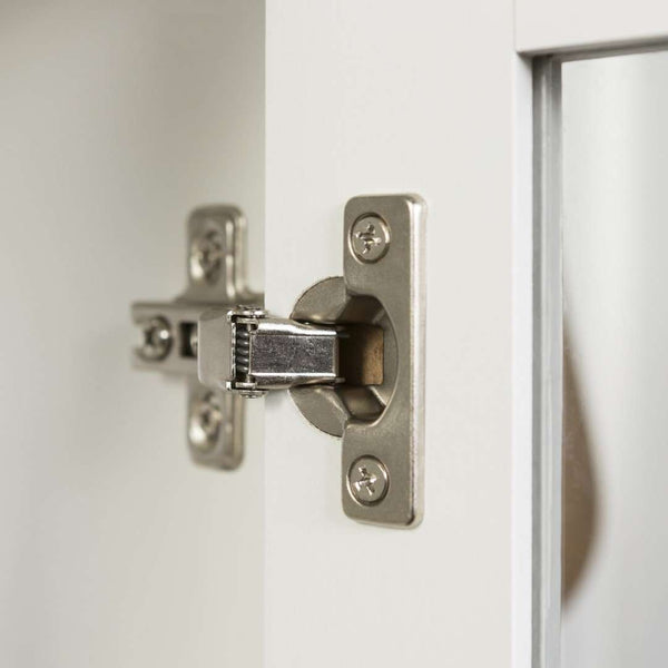 52" Modern Fireplace TV Stand - Stylish White MDF, Adjustable Shelves, Electric Heat, Sleek Design