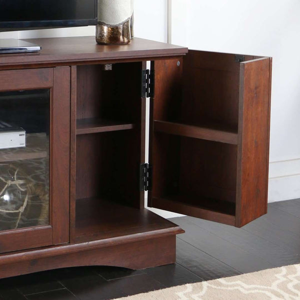 52" Traditional Media Console - Stylish TV Stand with Ample Storage for Up to 55" Flat-Screen TVs
