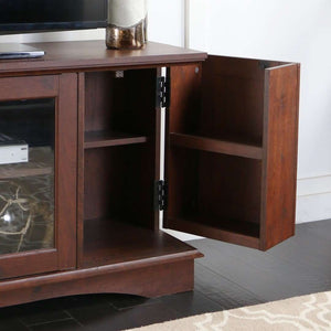 52" Traditional Media Console - Stylish TV Stand with Ample Storage for Up to 55" Flat-Screen TVs