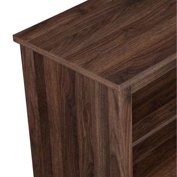 58" Rustic TV Stand - Stylish Storage Console with Adjustable Shelves & Cord Management for Living Room