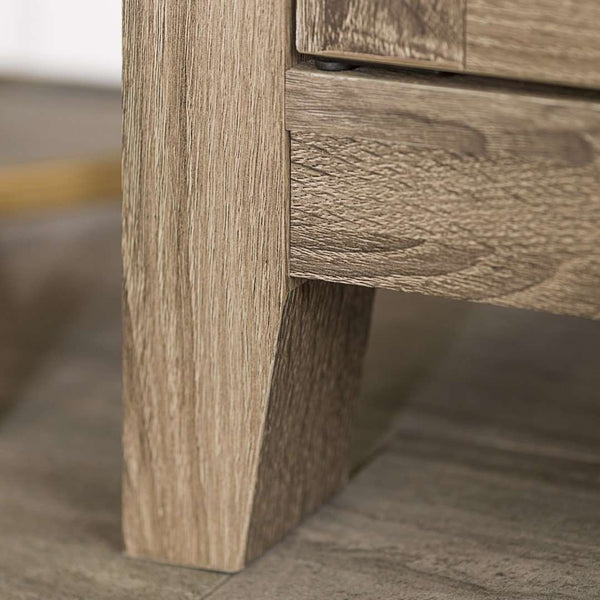 58" Transitional Fireplace Media Stand with Electric Heat, Adjustable Shelves, and Cable Management System