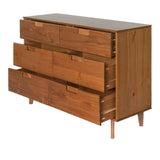 6 Drawer Mid Century Modern Dresser