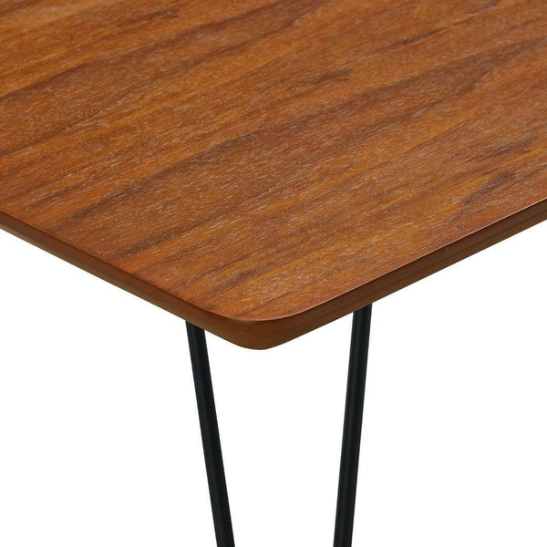 60" Mid Century Dining Table - Elegant Wood Design for Stylish Family Gatherings and Modern Decor