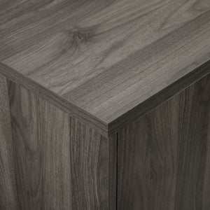 60" Vintage-Inspired Media Stand with Record Storage, Ideal for TVs Up to 66", Stylish and Functional