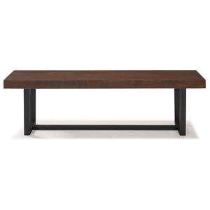 60" Solid Dining Bench - Stylish and Sustainable Seating for Your Kitchen or Dining Room Decor