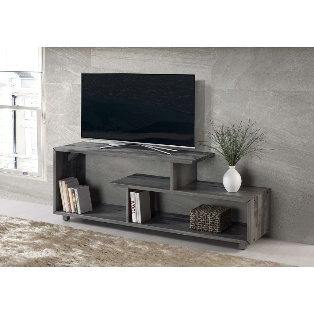 60Ï¿½ Rustic Modern Solid TV Stand
