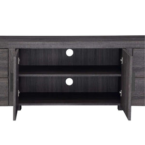 70" Industrial Metal TV Stand - Stylish Storage Solution with Urban Design for Modern Living Rooms