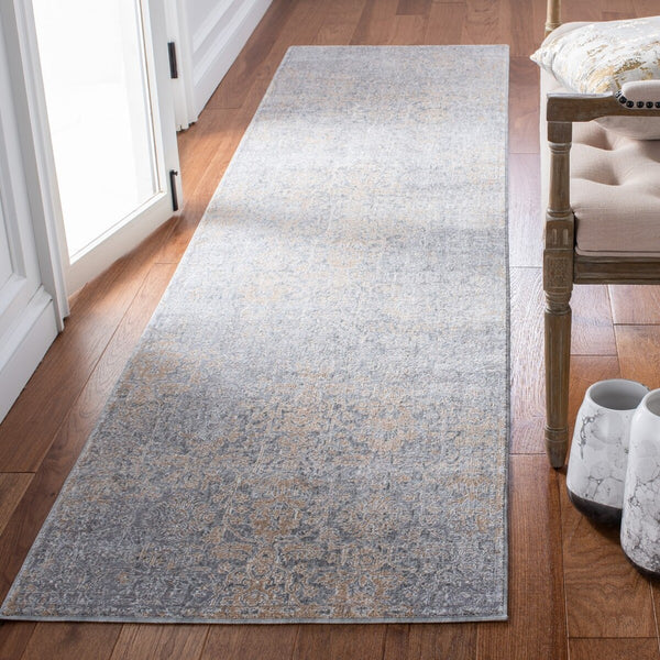 Safavieh Webster 312 Power Loomed 75% Polyester + 25% Viscose Transitional Rug WBS312G-7SQ
