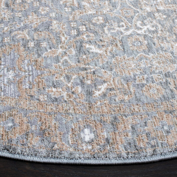 Safavieh Webster 318 Power Loomed 75% Polyester + 25% Viscose Transitional Rug WBS318G-7SQ