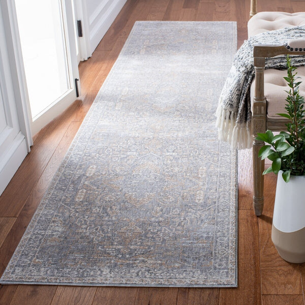 Safavieh Webster 320 Power Loomed 75% Polyester + 25% Viscose Transitional Rug WBS320G-7SQ