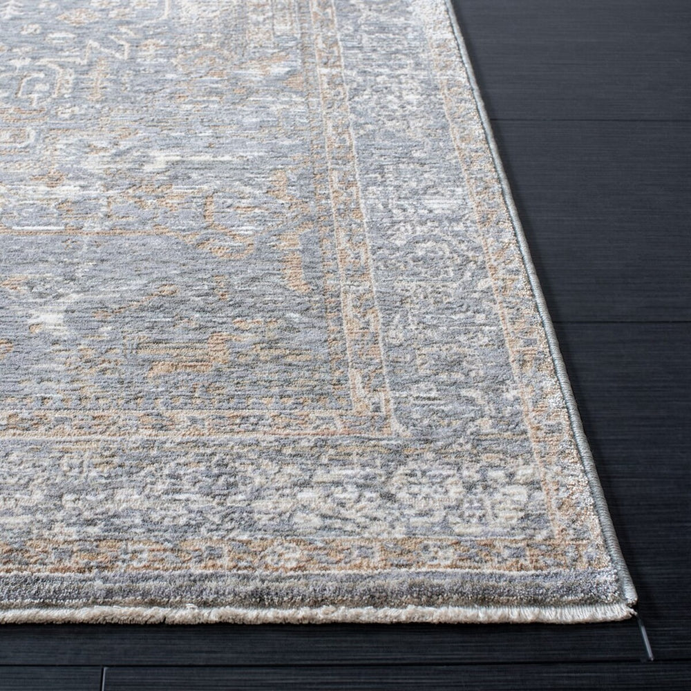 Safavieh Webster 320 Power Loomed 75% Polyester + 25% Viscose Transitional Rug WBS320G-7SQ
