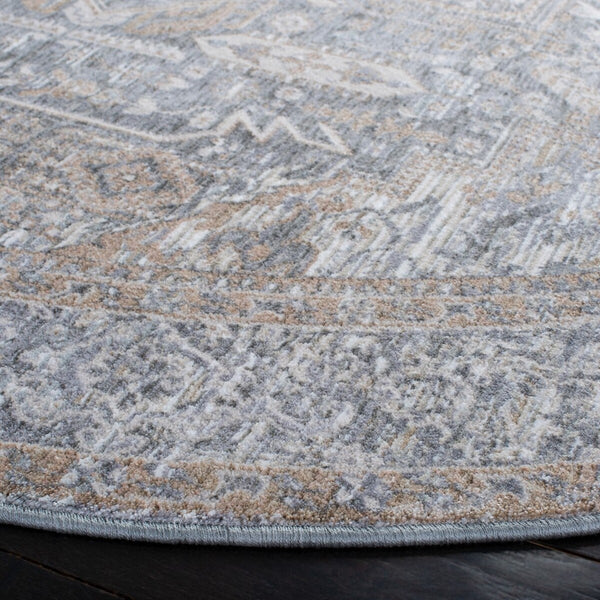 Safavieh Webster 320 Power Loomed 75% Polyester + 25% Viscose Transitional Rug WBS320G-7SQ