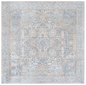 Safavieh Webster 320 Power Loomed 75% Polyester + 25% Viscose Transitional Rug WBS320G-7SQ