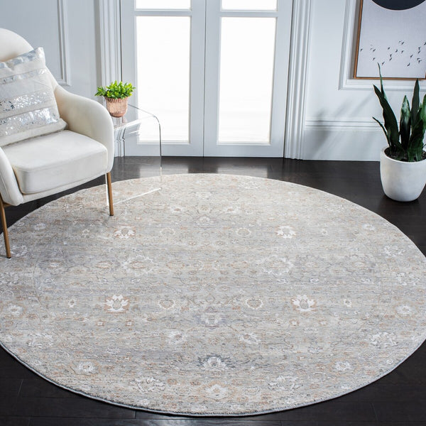 Safavieh Webster 322 Power Loomed 75% Polyester + 25% Viscose Transitional Rug WBS322G-7SQ