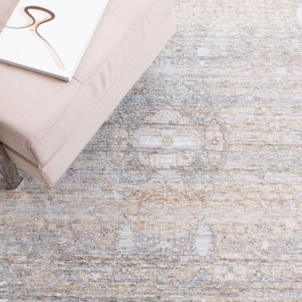 Safavieh Webster 328 Power Loomed 75% Polyester + 25% Viscose Transitional Rug WBS328G-7SQ