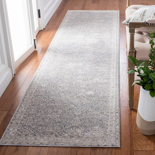 Safavieh Webster 334 Power Loomed 75% Polyester + 25% Viscose Transitional Rug WBS334G-7SQ