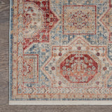 Nourison Enchanting Home ENH02 Farmhouse & Country Machine Made Power-loomed Indoor only Area Rug Blue/Multicolor 10' x 13' 99446770240