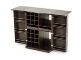 VIG Furniture Modrest Fountain Modern Brown Oak Wine Cabinet VGWCB542