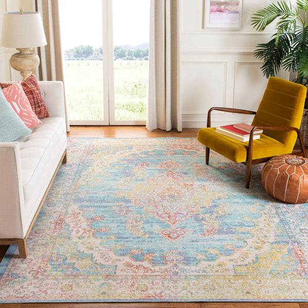 Safavieh Windsor 342 Power Loomed 45% Cotton 40% Polyester 15% Polycotton Rug WDS342J-4