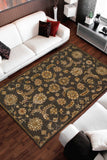 Nourison India House IH83 Traditional Handmade Tufted Indoor only Area Rug Charcoal 8' x 10'6" 99446102881