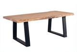 Porter Designs Manzanita Live Edge Solid Acacia Wood Natural Coffee Table Natural 05-196-02-4610T-KIT
