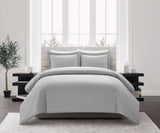 Laurel Grey King 7pc Duvet Set