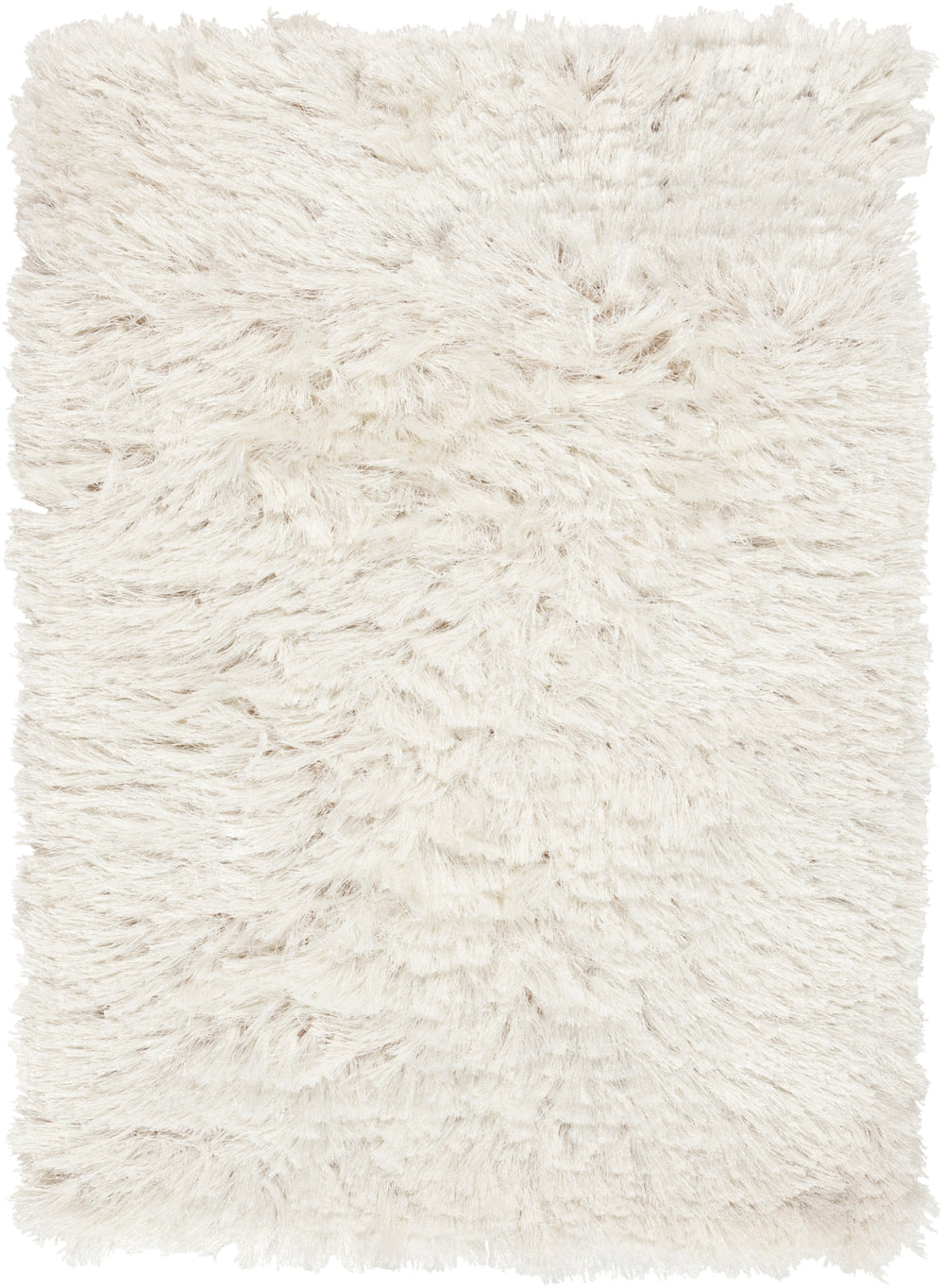 Whisper WHI-1005 Modern Polyester Rug WHI1005-912 Cream 100% Polyester 9' x 12'
