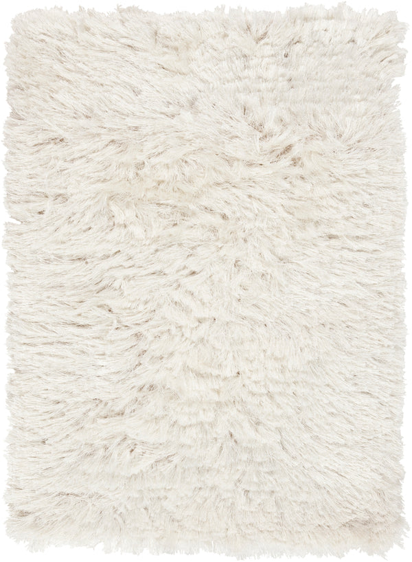 Whisper WHI-1005 Modern Polyester Rug WHI1005-912 Cream 100% Polyester 9' x 12'