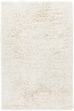 Whisper WHI-1005 Modern Polyester Rug WHI1005-58 Cream 100% Polyester 5' x 8'