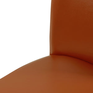 Milton Counter Stool - Elegant Bonded Leather Design with Sturdy Birch Frame and Contemporary Style