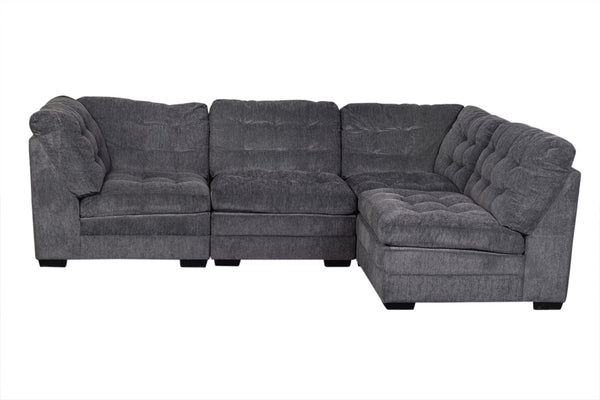 Porter Designs Morrison Contemporary Modular Contemporary Sectional Gray 01-33C-05-2319-KIT