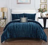 Westmont Navy King 4pc Comforter Set