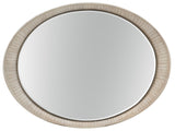 Hooker Furniture Elixir Modern-Contemporary Oval Accent Mirror in Poplar Solids 5990-90007-MTL