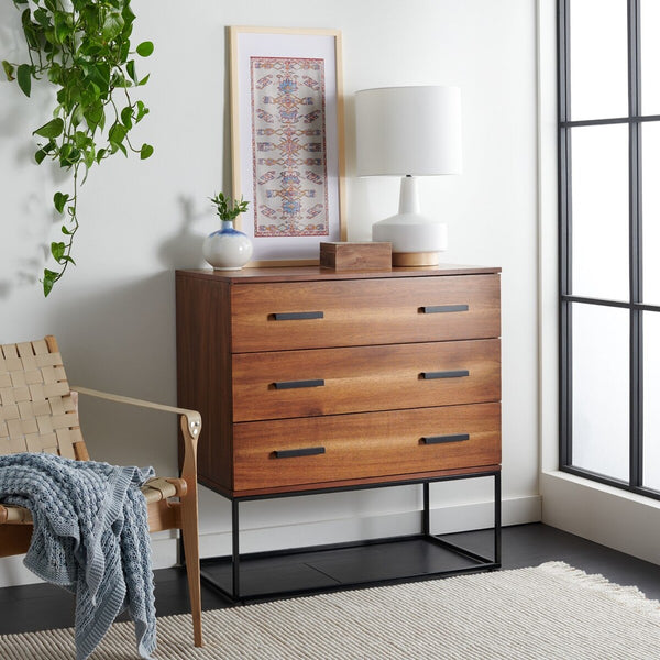 Safavieh Khadijah 29" Blue/Orange Framed Textile Wall Art WLA1001A