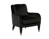 Tzivia Black Accent Chair