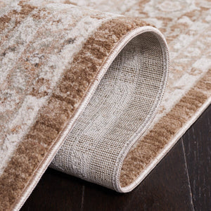 Safavieh Willow 101 Transitional Power Loomed Rug Light Brown / Ivory WLO101T-9