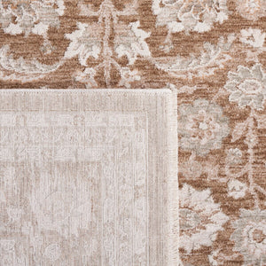 Safavieh Willow 101 Transitional Power Loomed Rug Light Brown / Ivory WLO101T-9