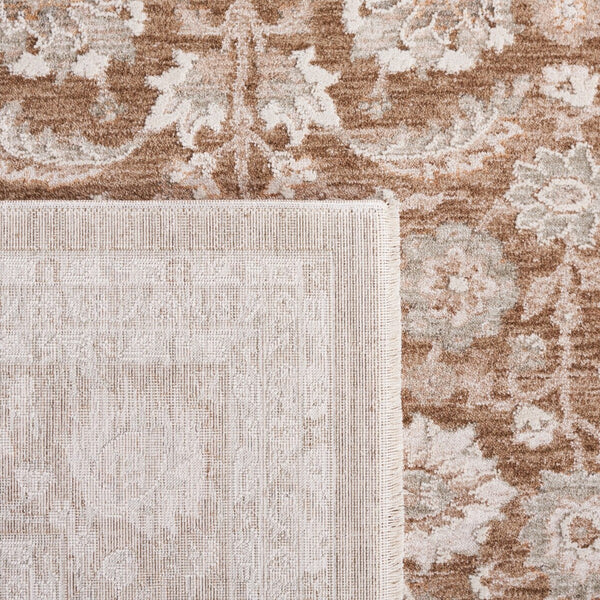 Safavieh Willow 101 Transitional Power Loomed Rug Light Brown / Ivory WLO101T-9