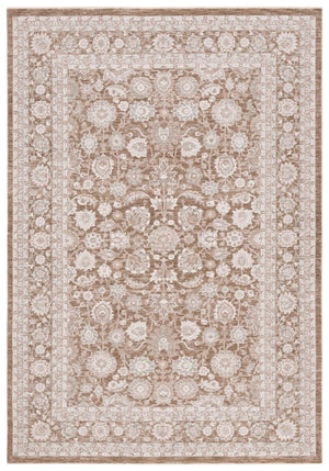 Safavieh Willow 101 Transitional Power Loomed Rug Light Brown / Ivory WLO101T-9