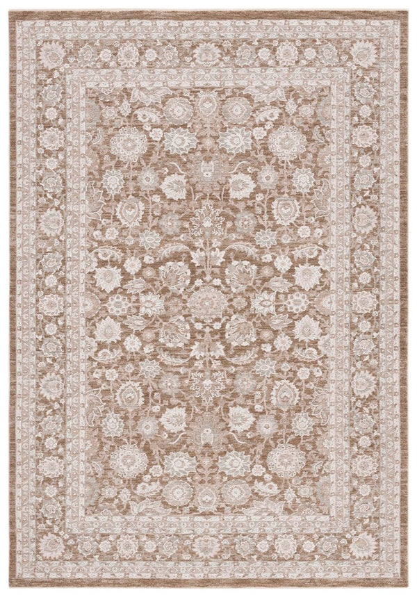 Safavieh Willow 101 Transitional Power Loomed Rug Light Brown / Ivory WLO101T-9