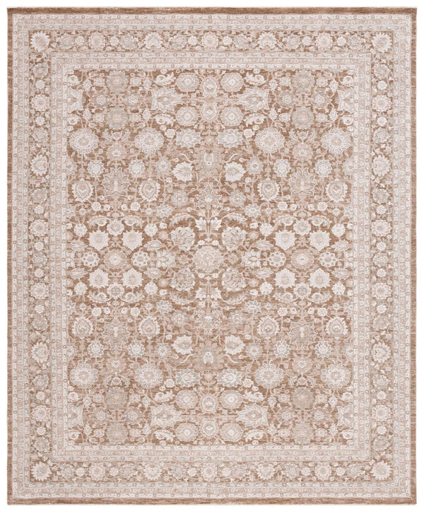 Safavieh Willow 101 Transitional Power Loomed Rug Light Brown / Ivory WLO101T-9