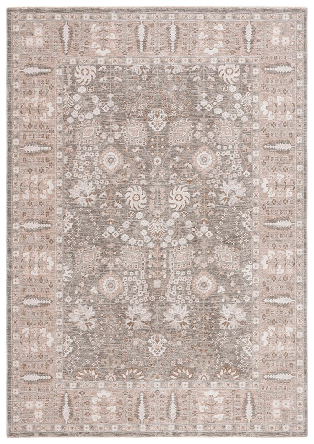 Safavieh Willow 102 Transitional Power Loomed Rug Sage / Beige WLO102W-9