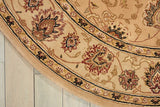 Nourison Nourison 2000 2071 Persian Handmade Tufted Indoor Area Rug Camel 8' x ROUND 99446686152