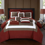 DUKE BRICK KING 10PC COMFORTER SET