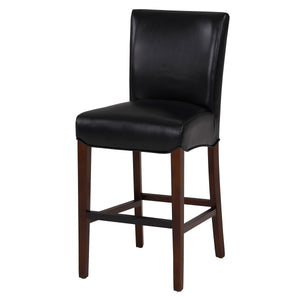 Milton Counter Stool - Elegant Bonded Leather Design with Sturdy Birch Frame and Contemporary Style