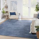 Nourison Michael Amini Ma30 Star SMR01 Glam Handmade Hand Tufted Indoor only Area Rug Blue 8'6" x 11'6" 99446881113